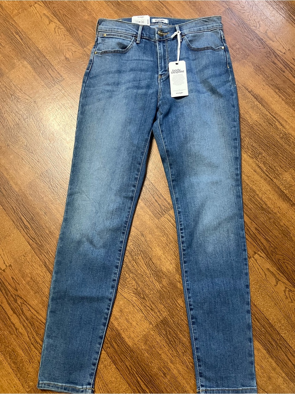 Wrangler Body Bespoke Women’s High Rise Skinny Jeans 29x30 NEW With Tags